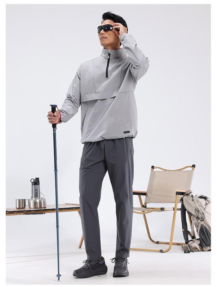 Mens Casual Workout 100%Polyester Quarter zip shirt E42183 print logo 26