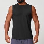 Mens Workout Training 88%polyester 12%spandex Tank Top EBX1166 - Product View 19 | Honfit