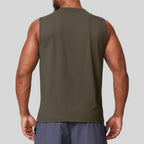 Mens Workout Training 88%polyester 12%spandex Tank Top EBX1166 - Product View 2 | Honfit