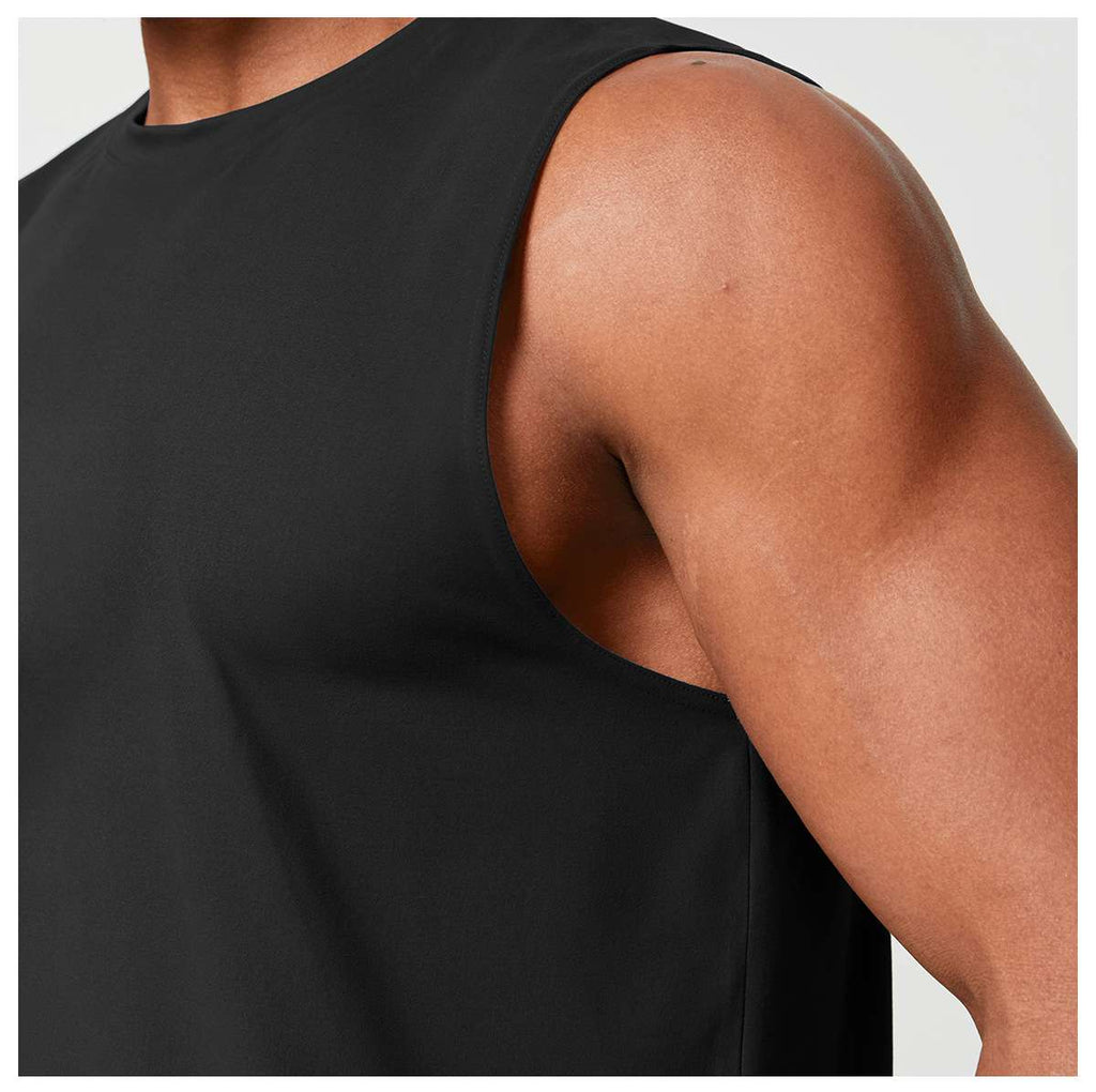Mens Workout Training 88%polyester 12%spandex Tank Top EBX1166 - Product View 33 | Honfit