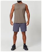 Mens Workout Training 88%polyester 12%spandex Tank Top EBX1166 - Product View 34 | Honfit