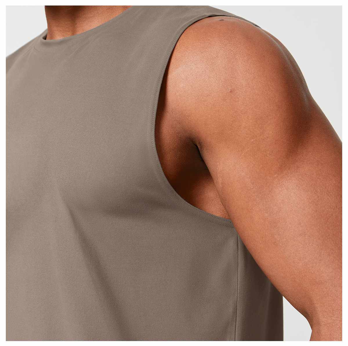 Mens Workout Training 88%polyester 12%spandex Tank Top EBX1166 - Product View 37 | Honfit