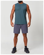 Mens Workout Training 88%polyester 12%spandex Tank Top EBX1166 - Product View 42 | Honfit