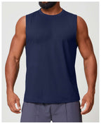 Mens Workout Training 88%polyester 12%spandex Tank Top EBX1166 - Product View 52 | Honfit