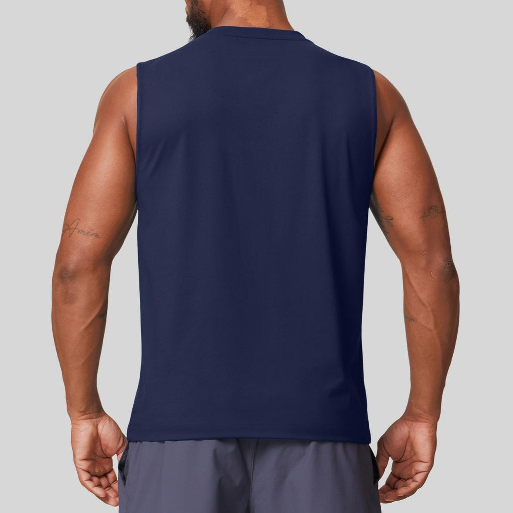 Mens Workout Training 88%polyester 12%spandex Tank Top EBX1166 - Product View 53 | Honfit
