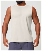 Mens Workout Training 88%polyester 12%spandex Tank Top EBX1166 - Product View 60 | Honfit