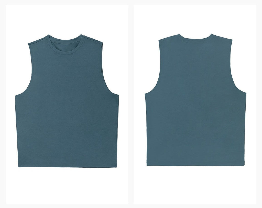 Mens Workout Training 88%polyester 12%spandex Tank Top EBX1166 - Product View 64 | Honfit