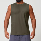 Mens Workout Training 88%polyester 12%spandex Tank Top EBX1166 - Product View 8 | Honfit
