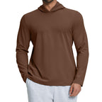 Mens Sports Fitness 78%nylon 22%spandex Hoodie ECX5086-1 - Product View 15 | Honfit