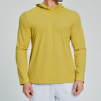 Mens Sports Fitness 78%nylon 22%spandex Hoodie ECX5086-1 - Product View 19 | Honfit