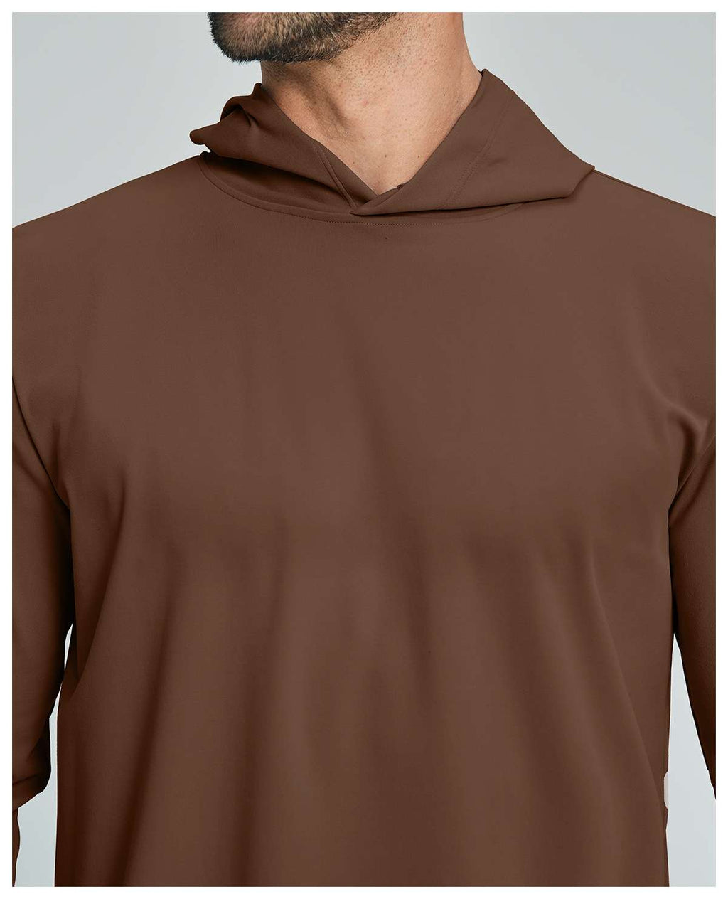 Mens Sports Fitness 78%nylon 22%spandex Hoodie ECX5086-1 - Product View 37 | Honfit