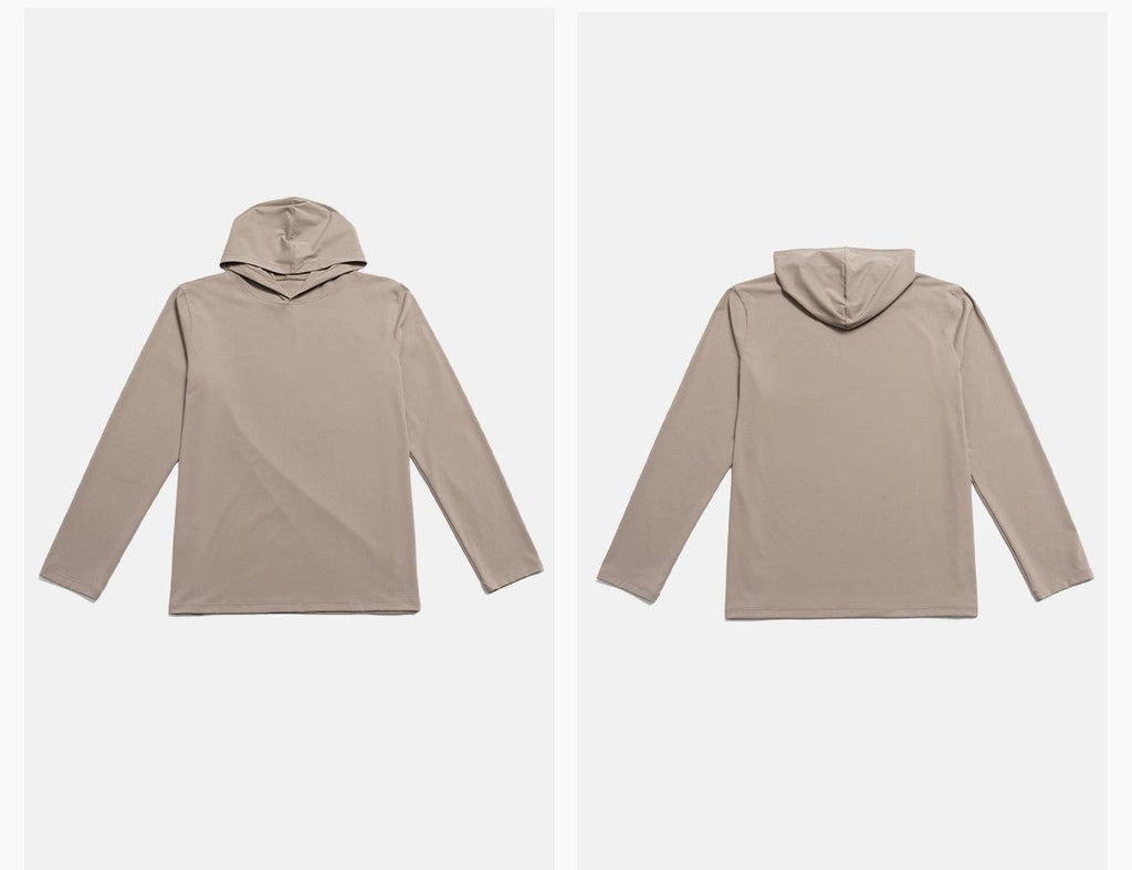 Mens Sports Fitness 78%nylon 22%spandex Hoodie ECX5086-1 - Product View 48 | Honfit