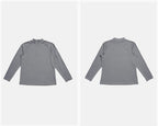 Mens Gym Training 78%nylon 22%spandex Quarter Zip Shirt ECX5086-2 - Product View 48 | Honfit
