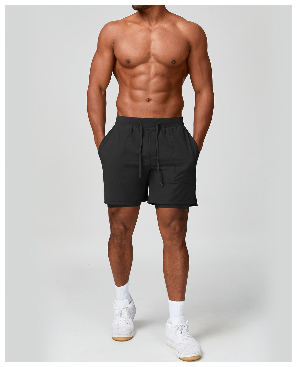 Men's Shorts Gym Running Casual Athletic EDK1189