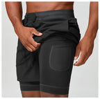 Men's Shorts Gym Running Casual Athletic EDK1189