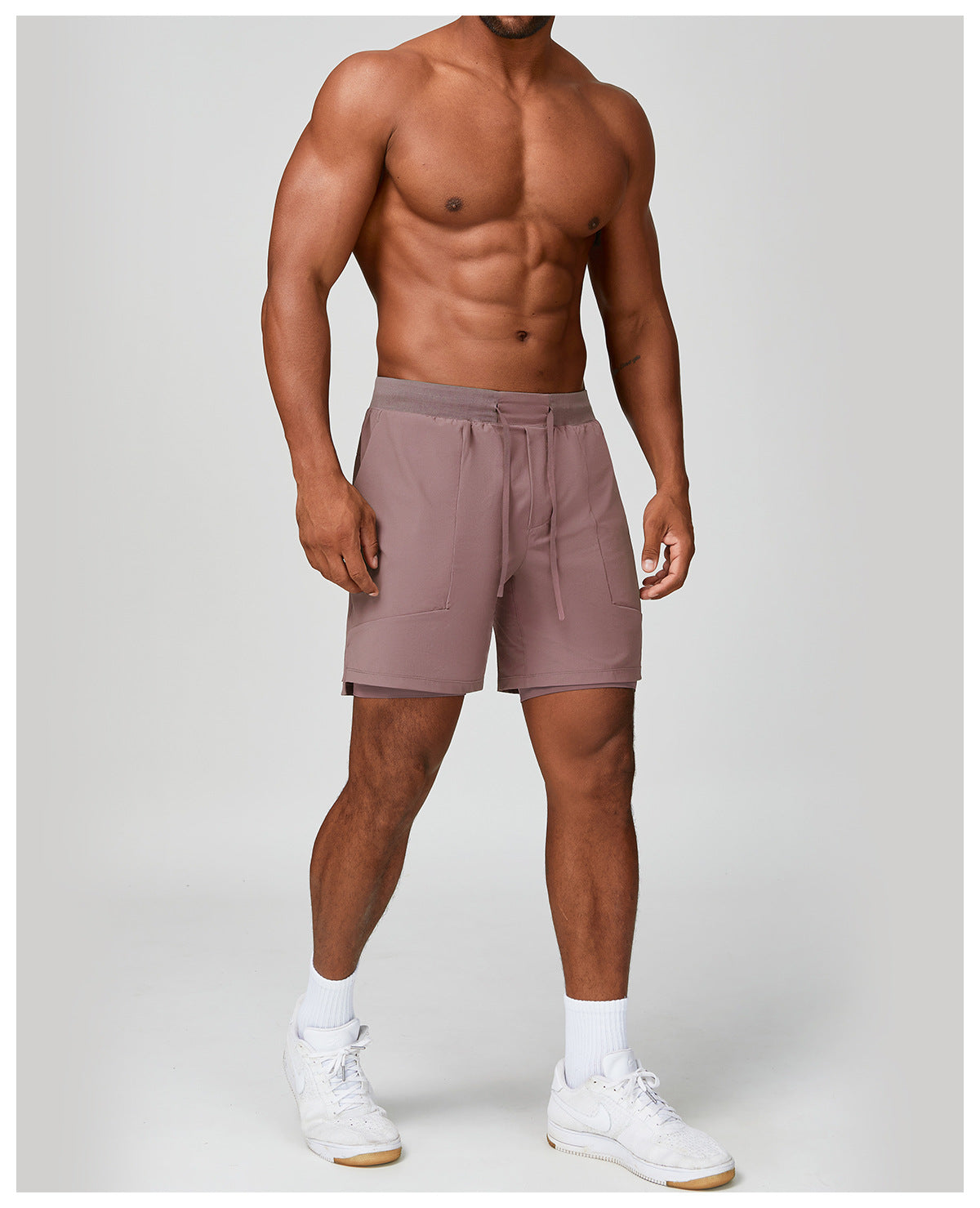 Men's Shorts Gym Running Casual Athletic EDK1189
