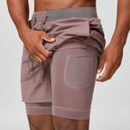 Men's Shorts Gym Running Casual Athletic EDK1189