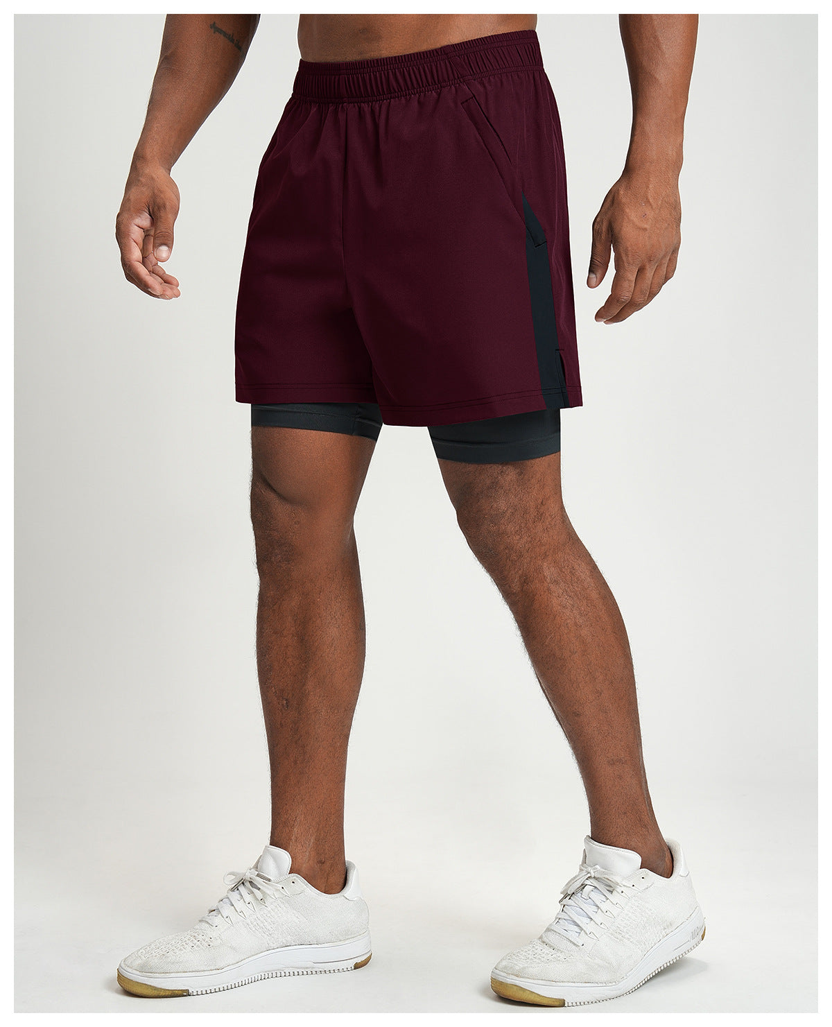 Men's Shorts Gym Running Casual Athletic EDK1205-2