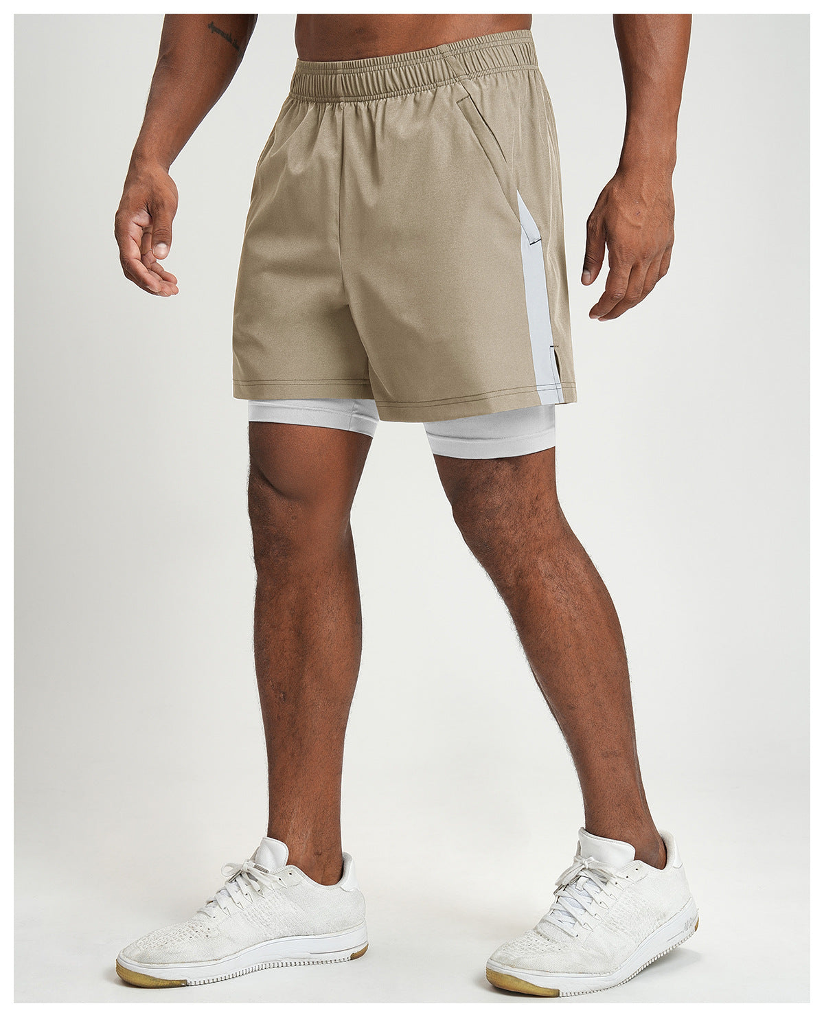 Men's Shorts Gym Running Casual Athletic EDK1205-2