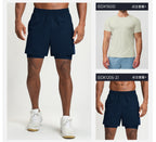 Men's Shorts Gym Running Casual Athletic EDK1205-2