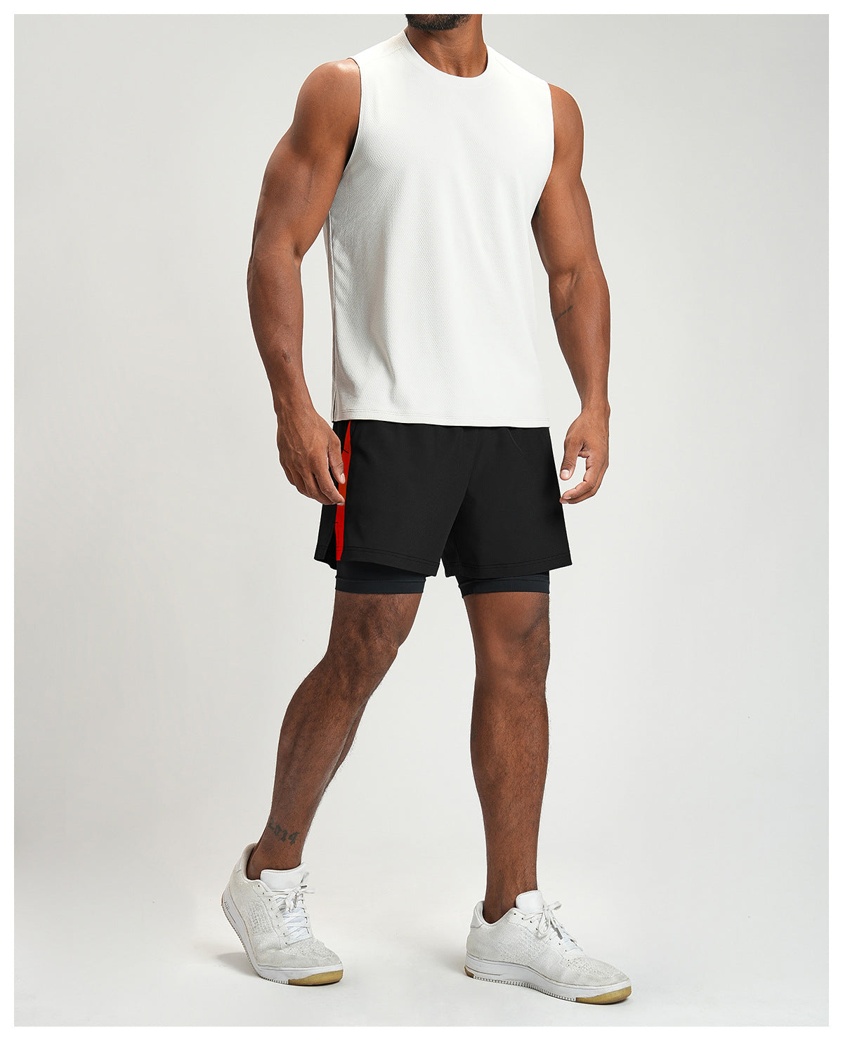 Men's Shorts Gym Running Casual Athletic EDK1205-2