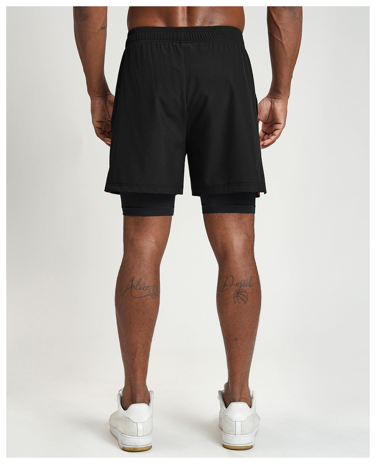 Men's Shorts Gym Running Casual Athletic EDK1205-2