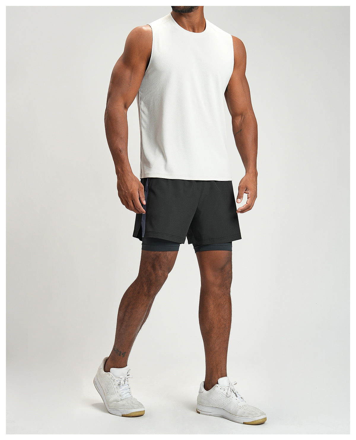 Men's Shorts Gym Running Casual Athletic EDK1205-2