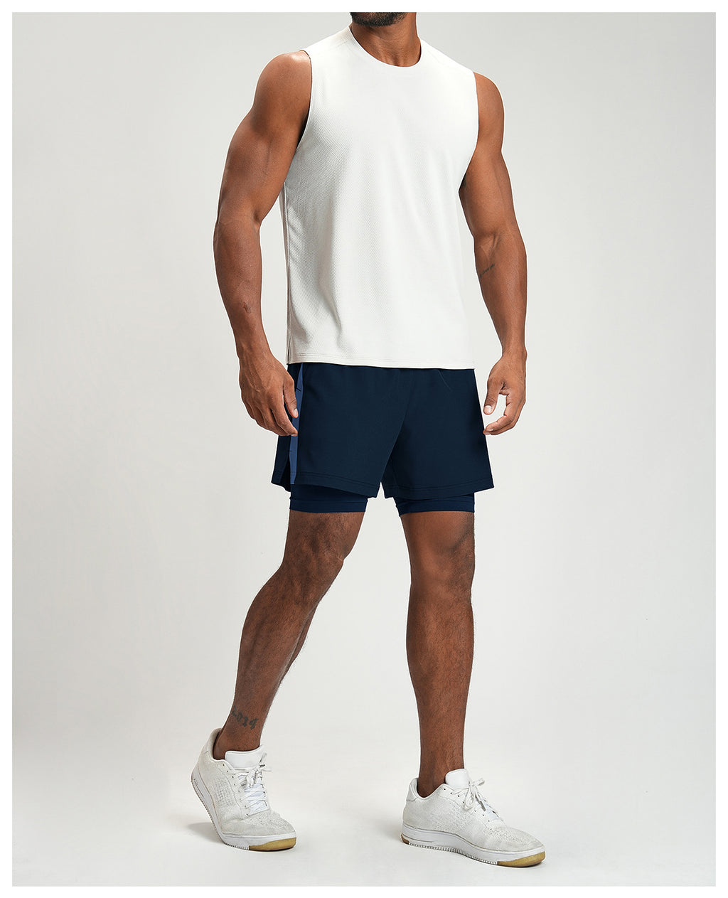 Men's Shorts Gym Running Casual Athletic EDK1205-2