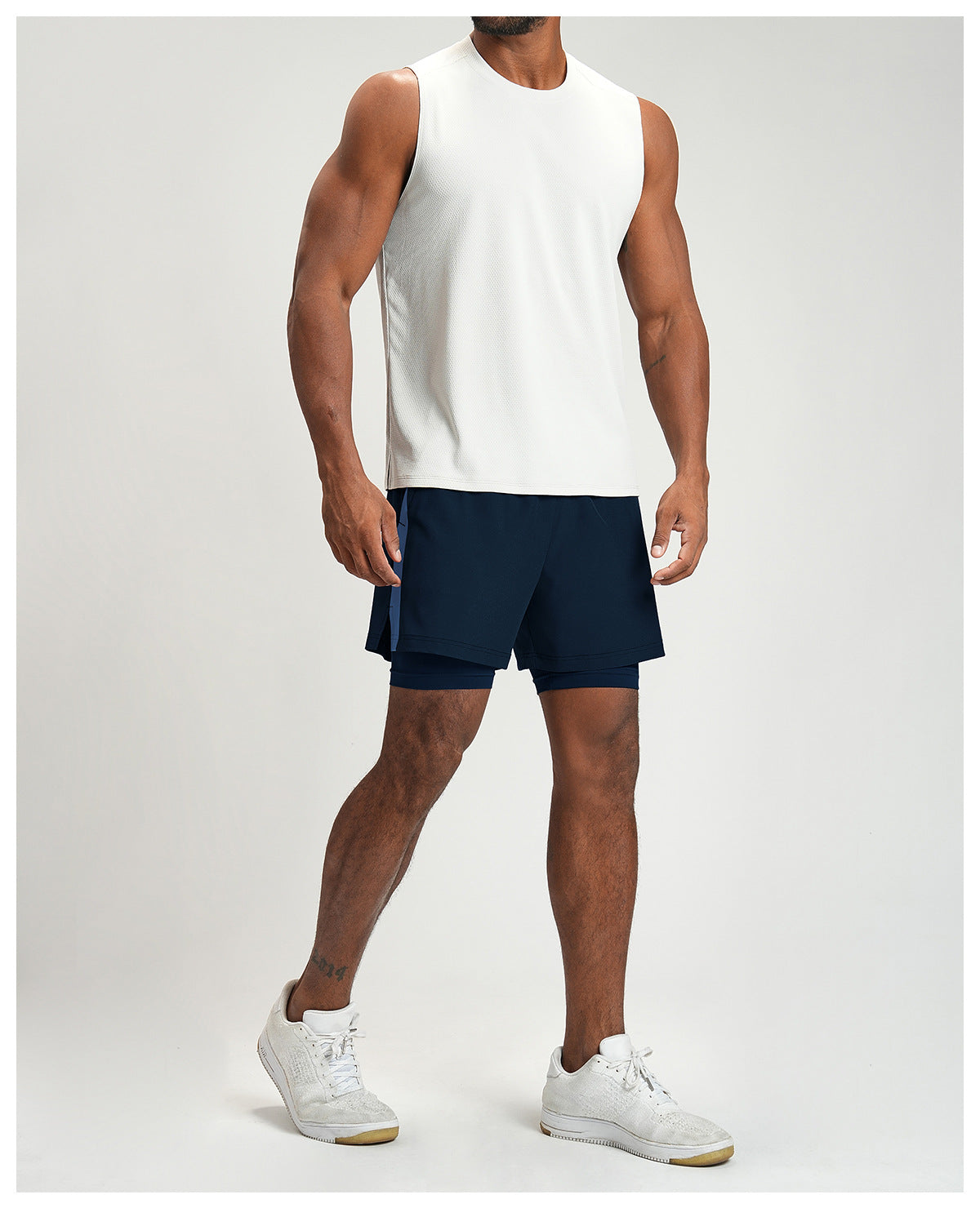 Men's Shorts Gym Running Casual Athletic EDK1205-2