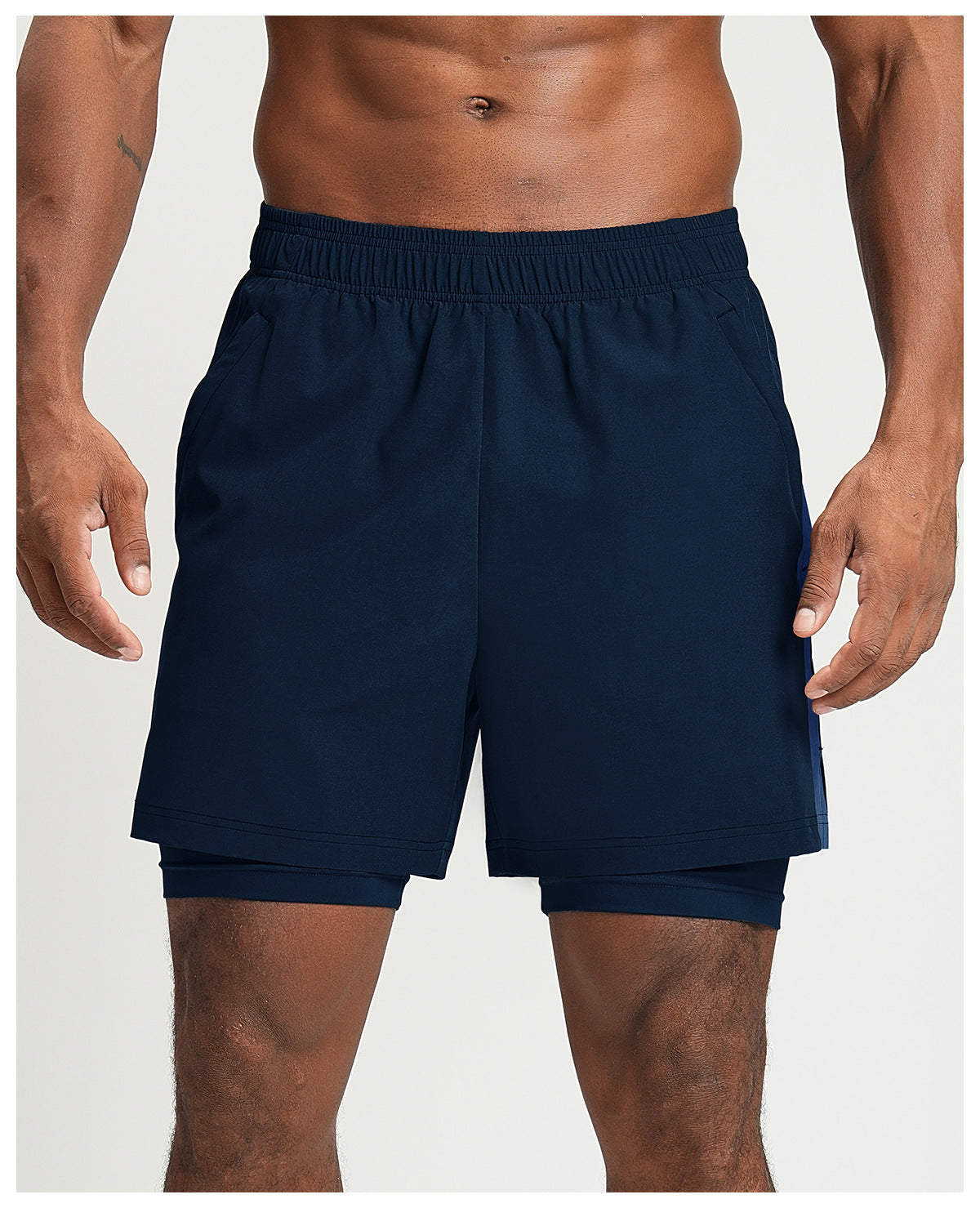 Men's Shorts Gym Running Casual Athletic EDK1205-2