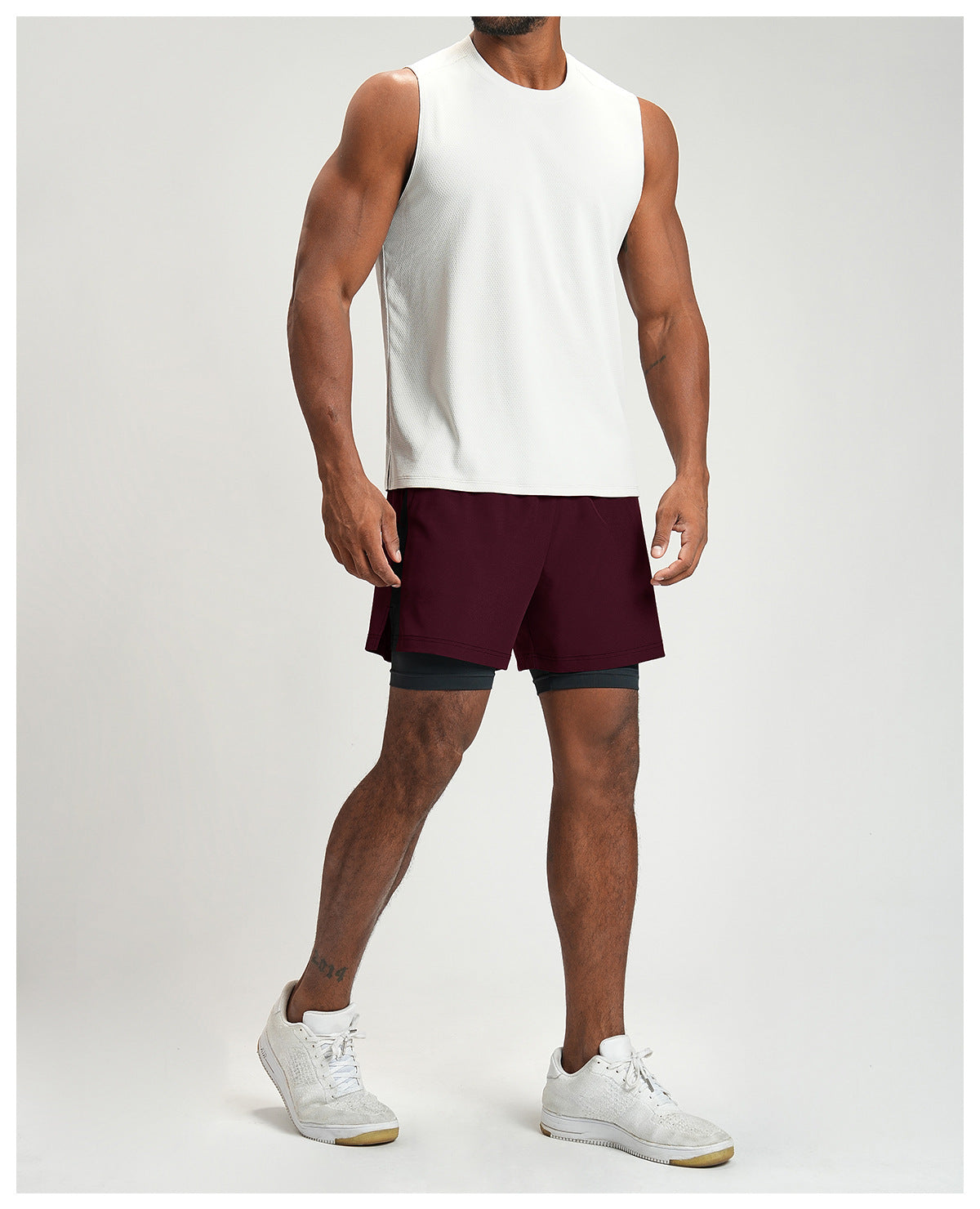 Men's Shorts Gym Running Casual Athletic EDK1205-2