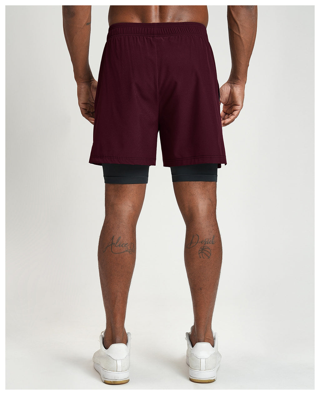 Men's Shorts Gym Running Casual Athletic EDK1205-2