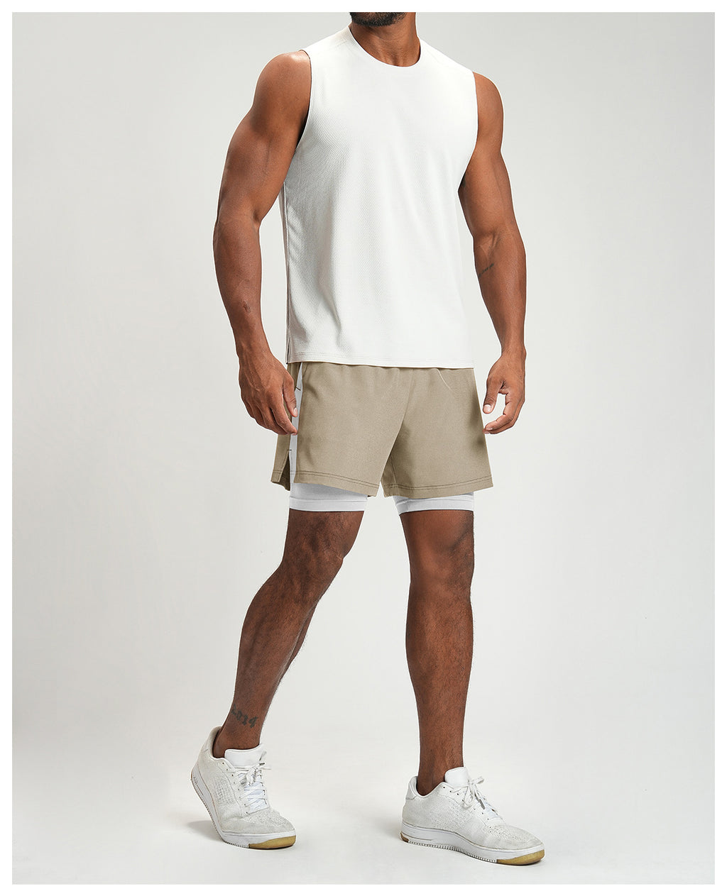 Men's Shorts Gym Running Casual Athletic EDK1205-2
