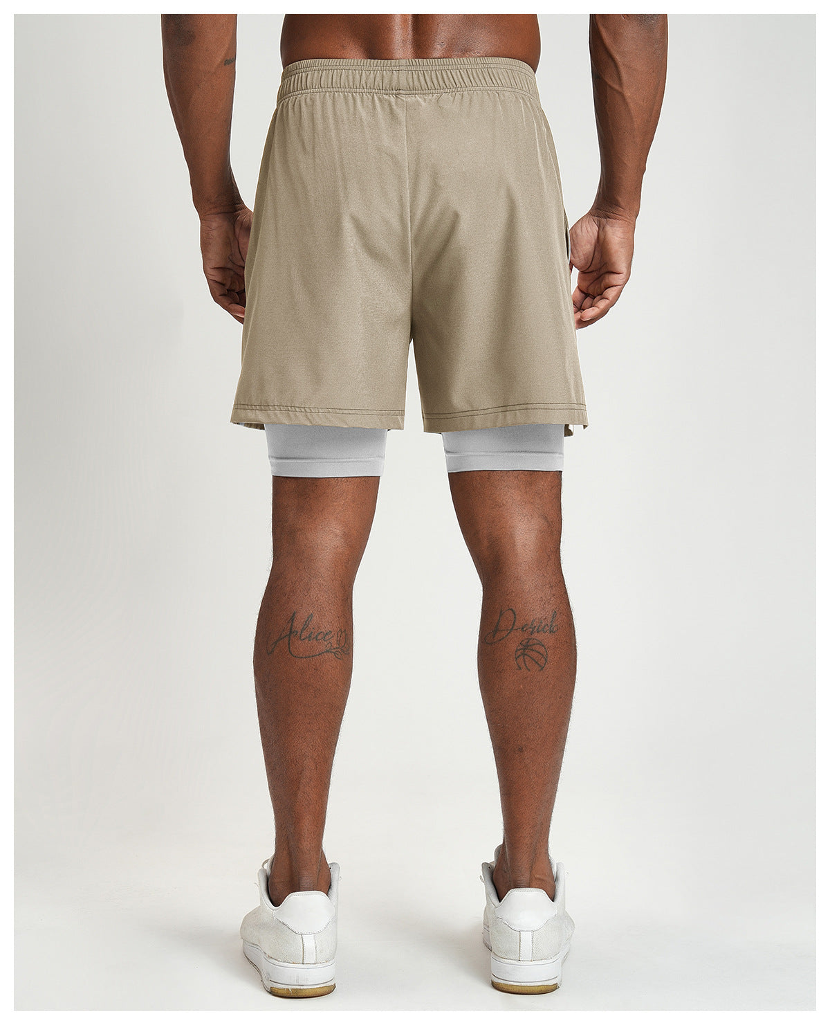 Men's Shorts Gym Running Casual Athletic EDK1205-2