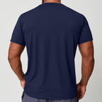 Mens Gym Workout 88%polyester 12%spandex Tshirt EDX1166 - Product View 13 | Honfit