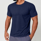 Mens Gym Workout 88%polyester 12%spandex Tshirt EDX1166 - Product View 14 | Honfit