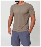 Mens Gym Workout 88%polyester 12%spandex Tshirt EDX1166 - Product View 33 | Honfit