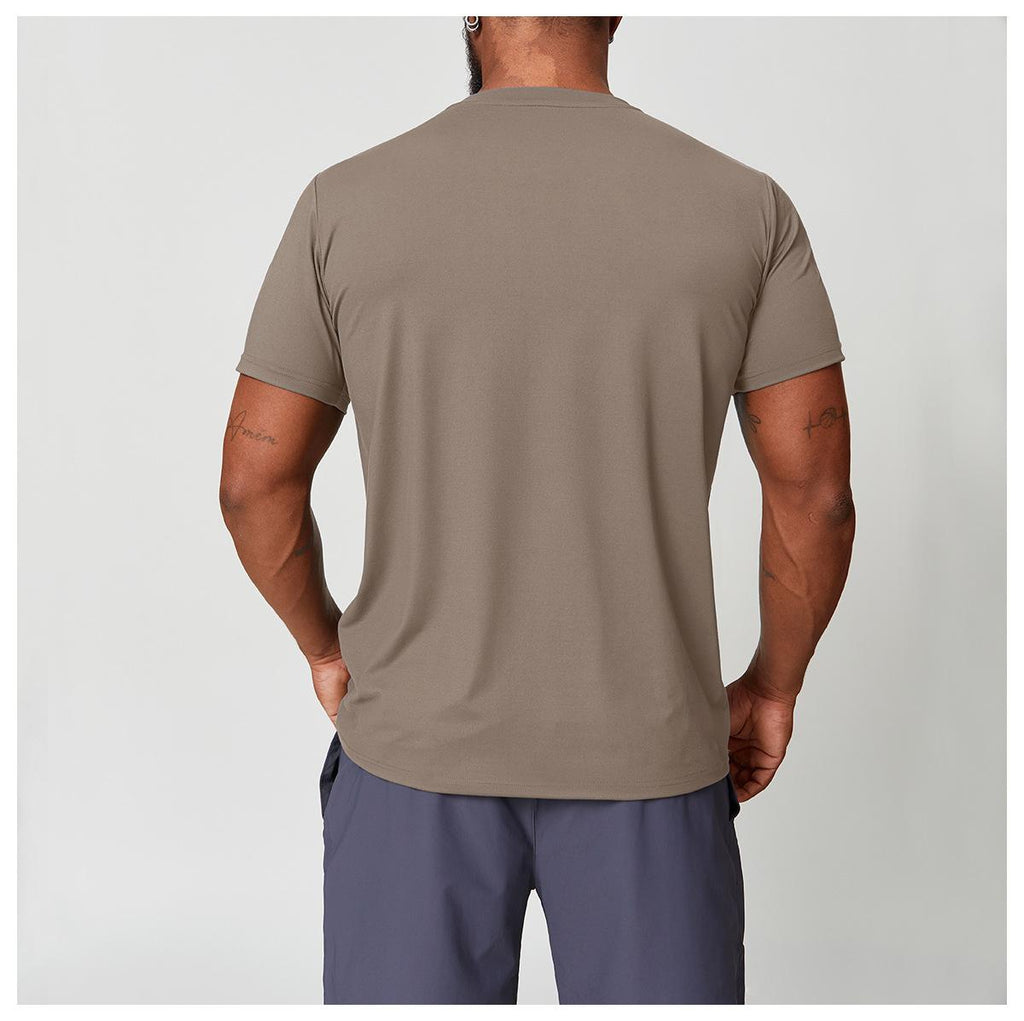 Mens Gym Workout 88%polyester 12%spandex Tshirt EDX1166 - Product View 34 | Honfit