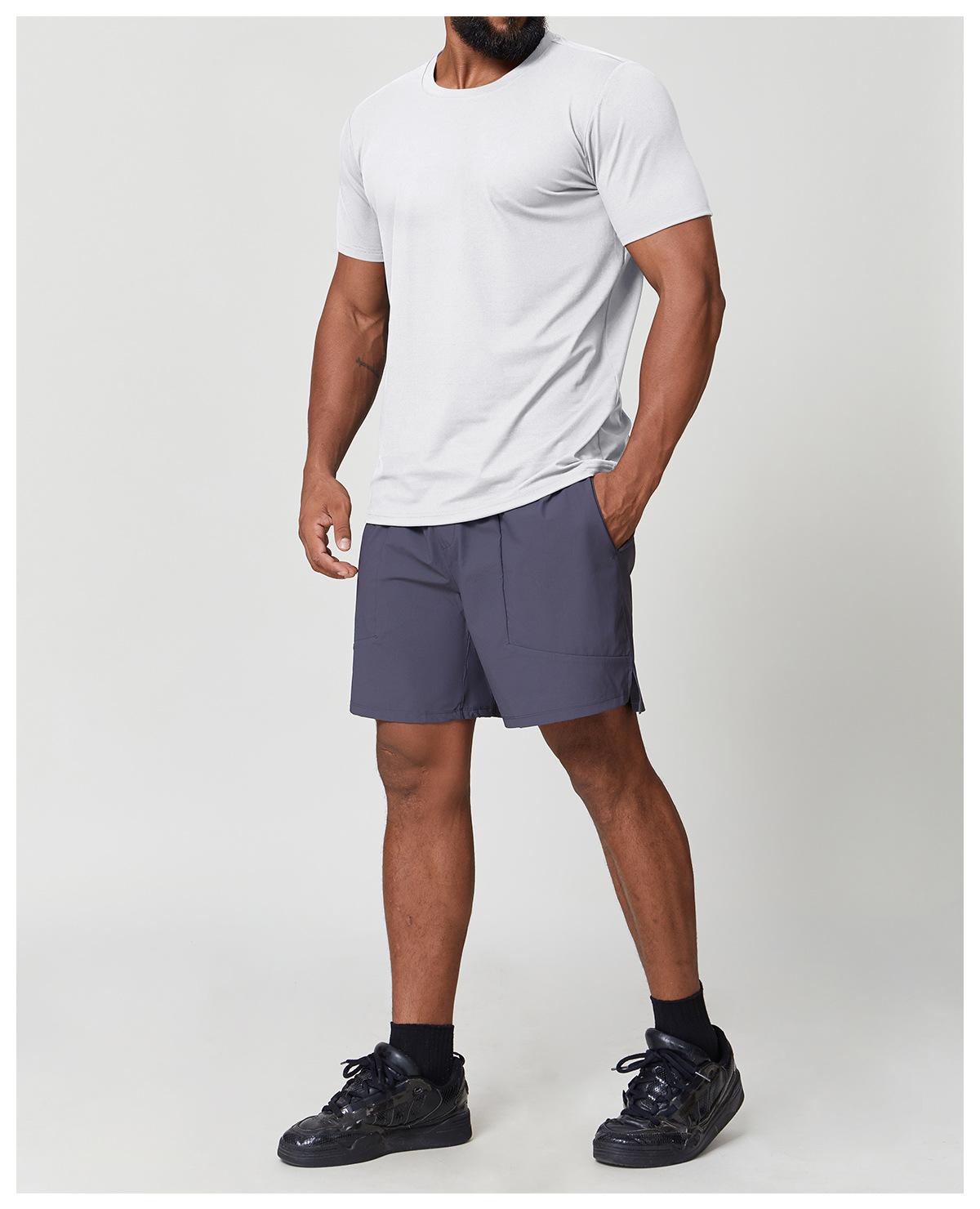 Mens Gym Workout 88%polyester 12%spandex Tshirt EDX1166 - Product View 44 | Honfit