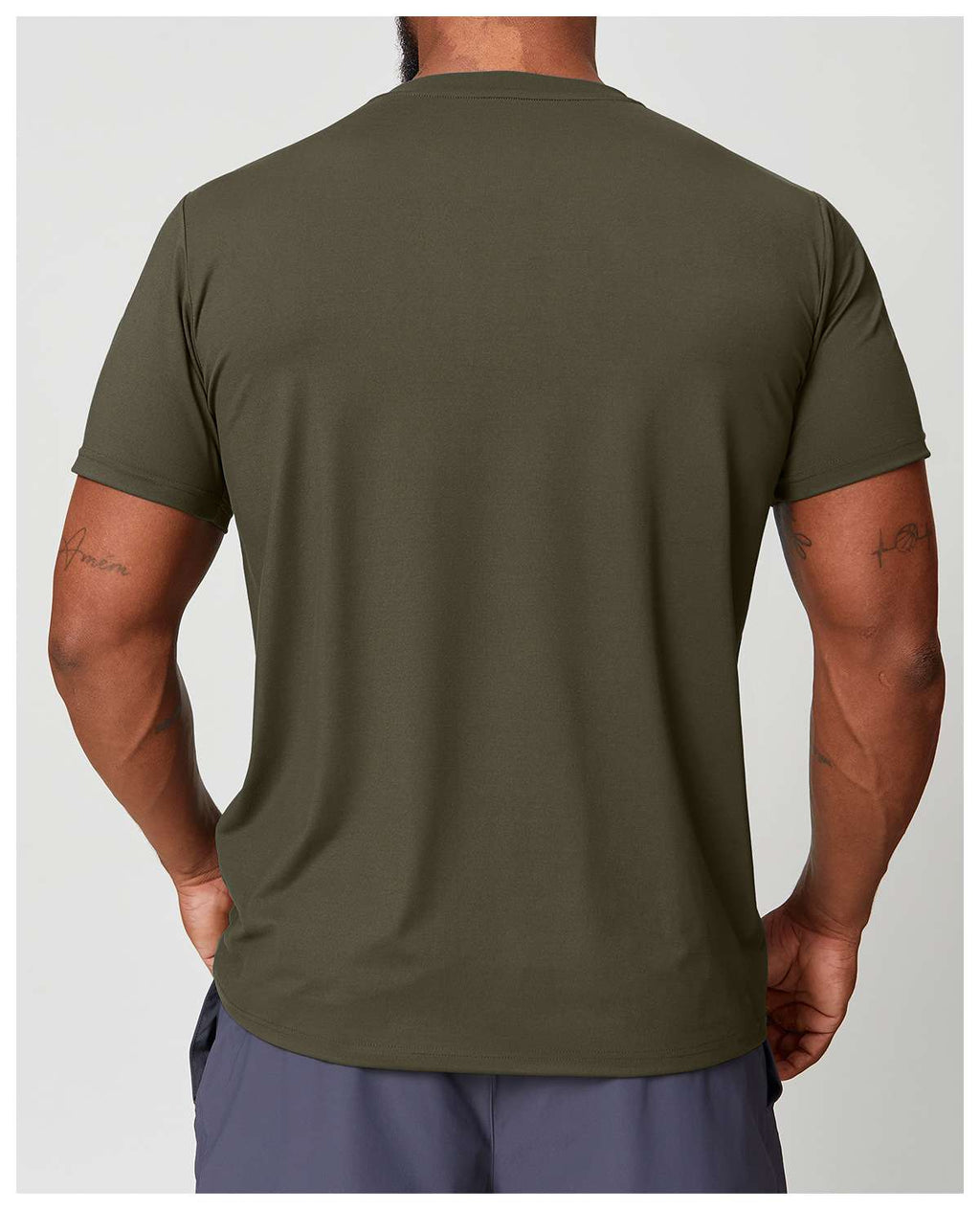 Mens Gym Workout 88%polyester 12%spandex Tshirt EDX1166 - Product View 53 | Honfit