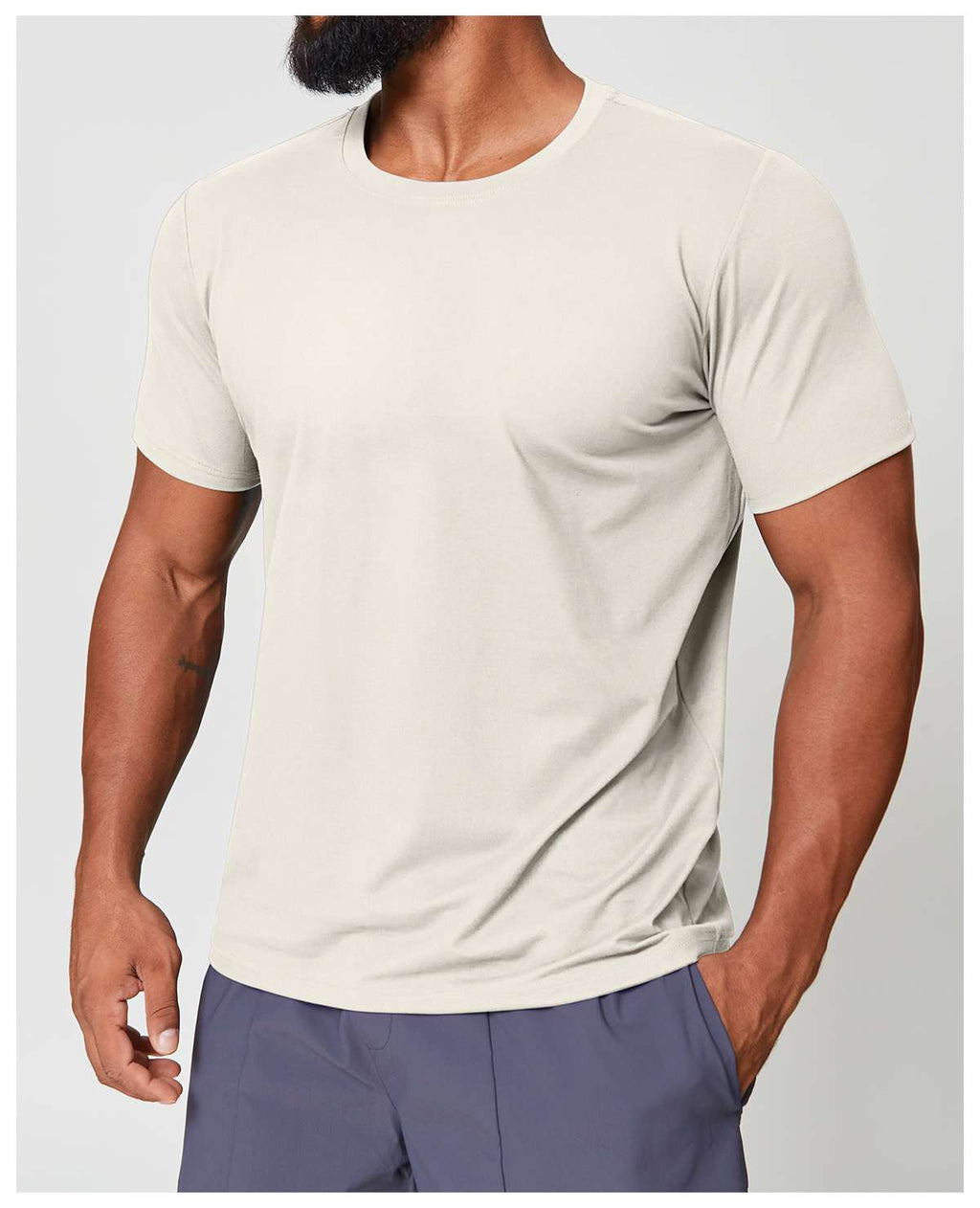 Mens Gym Workout 88%polyester 12%spandex Tshirt EDX1166 - Product View 56 | Honfit