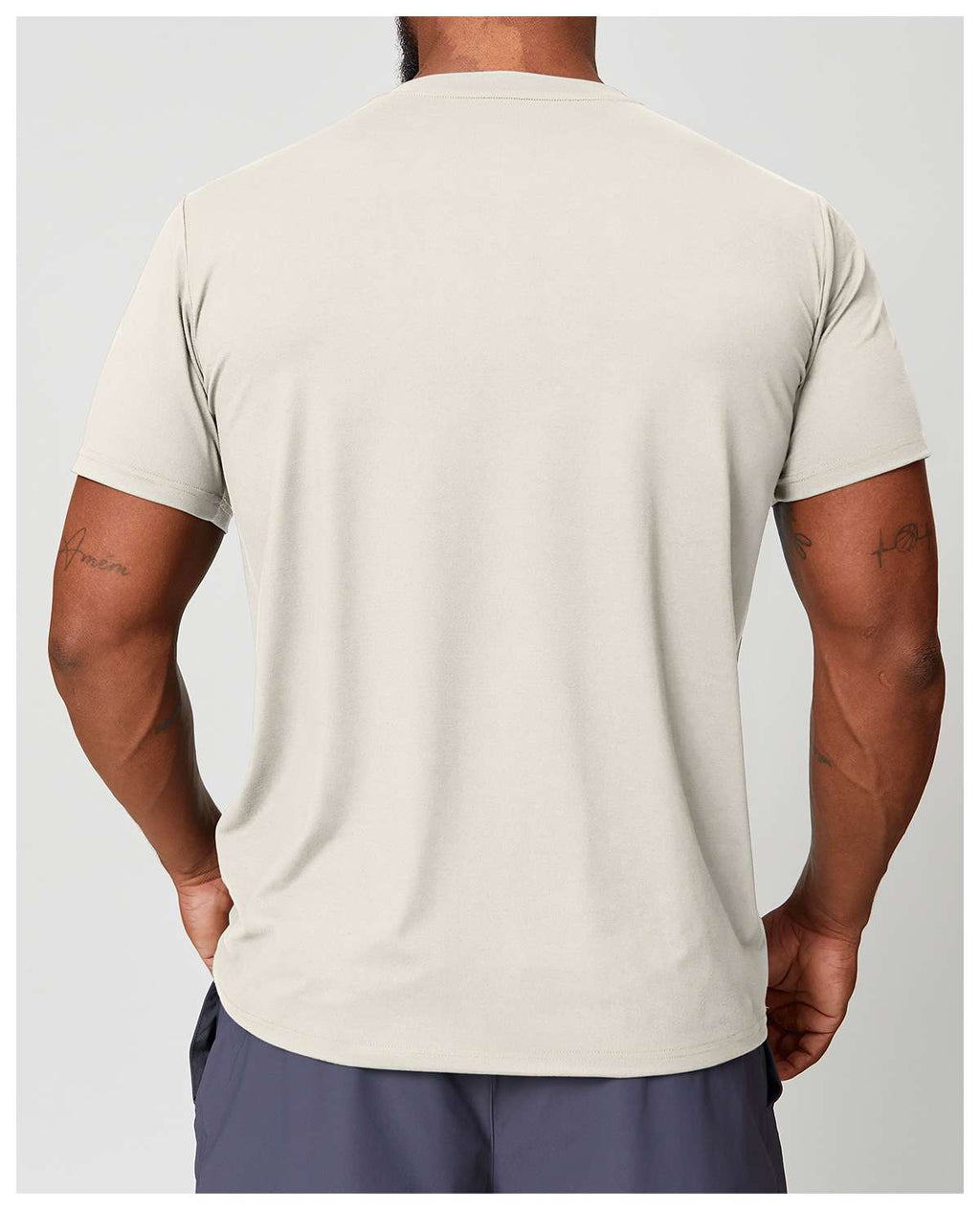 Mens Gym Workout 88%polyester 12%spandex Tshirt EDX1166 - Product View 57 | Honfit
