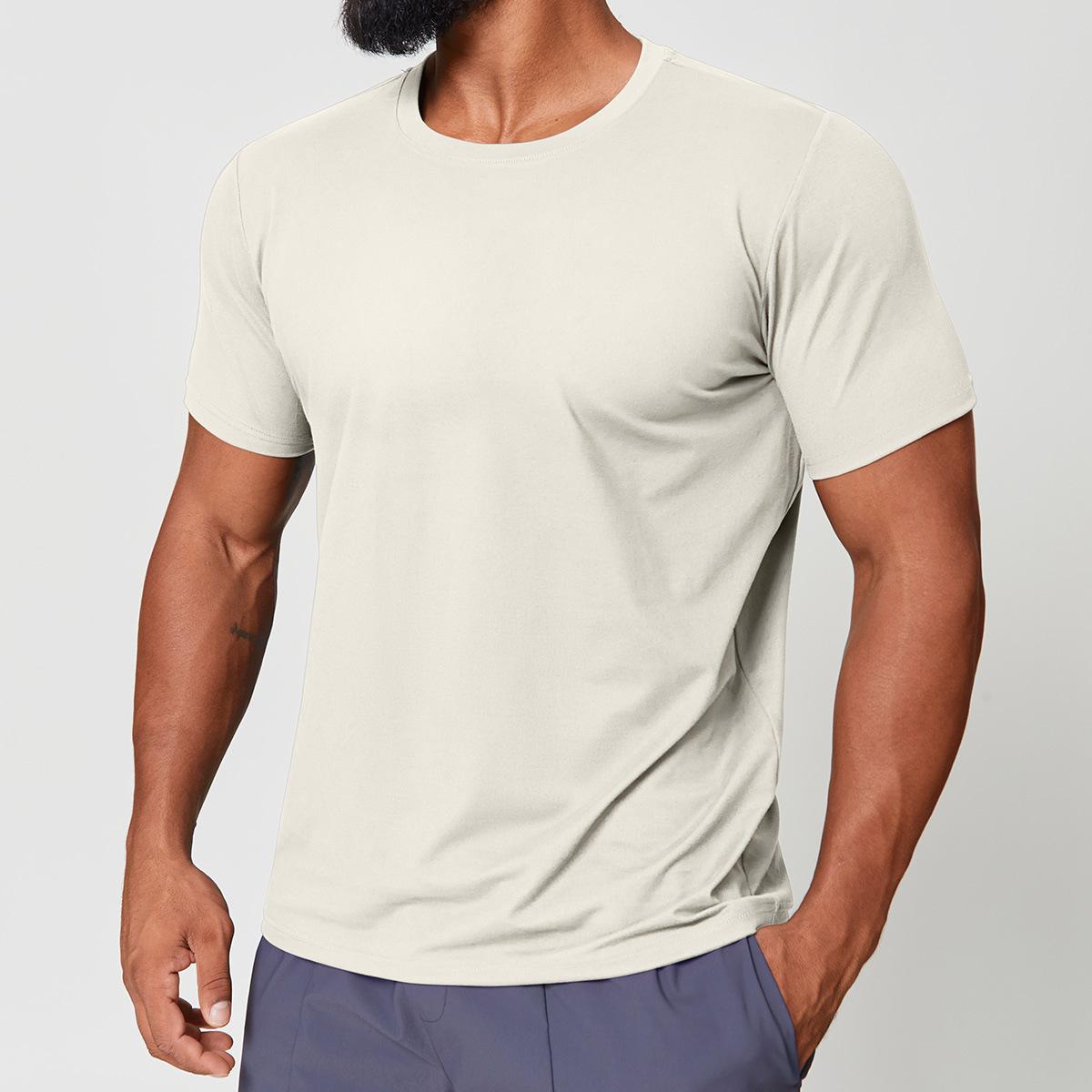 Mens Gym Workout 88%polyester 12%spandex Tshirt EDX1166 - Product View 9 | Honfit