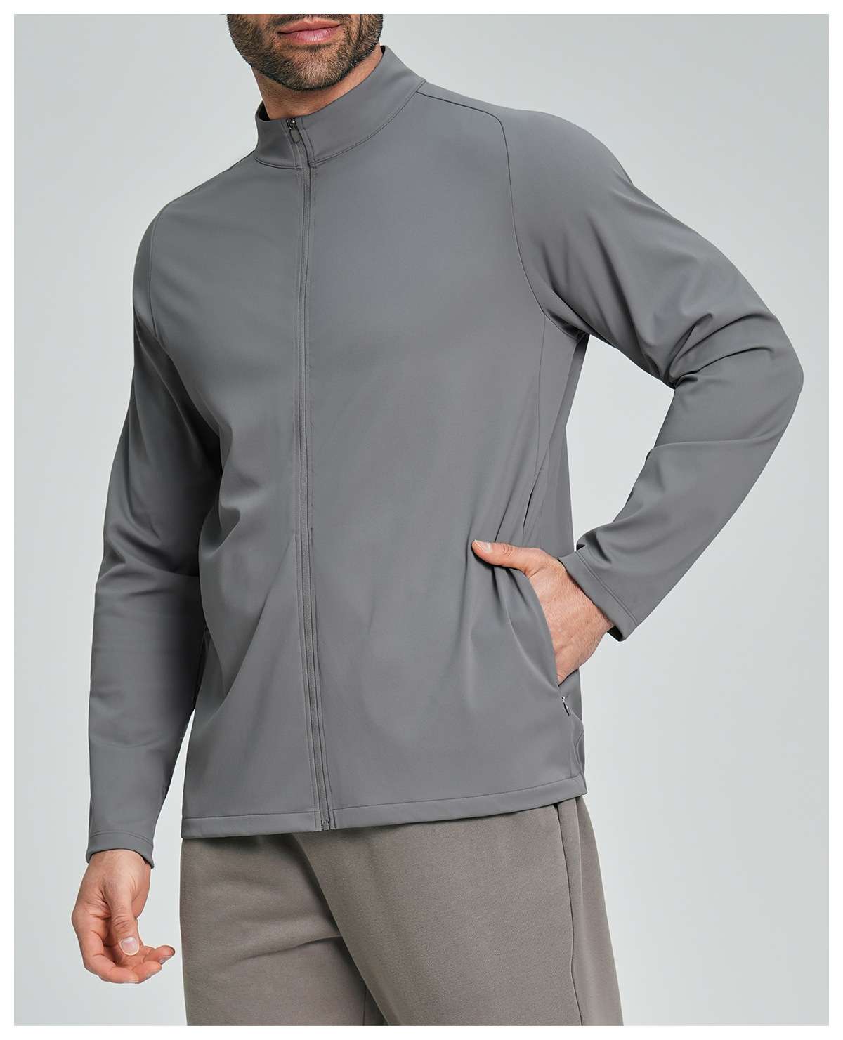 Mens Sports Activewear 78%nylon 22%spandex Jacket EWT5086 - Product View 44 | Honfit