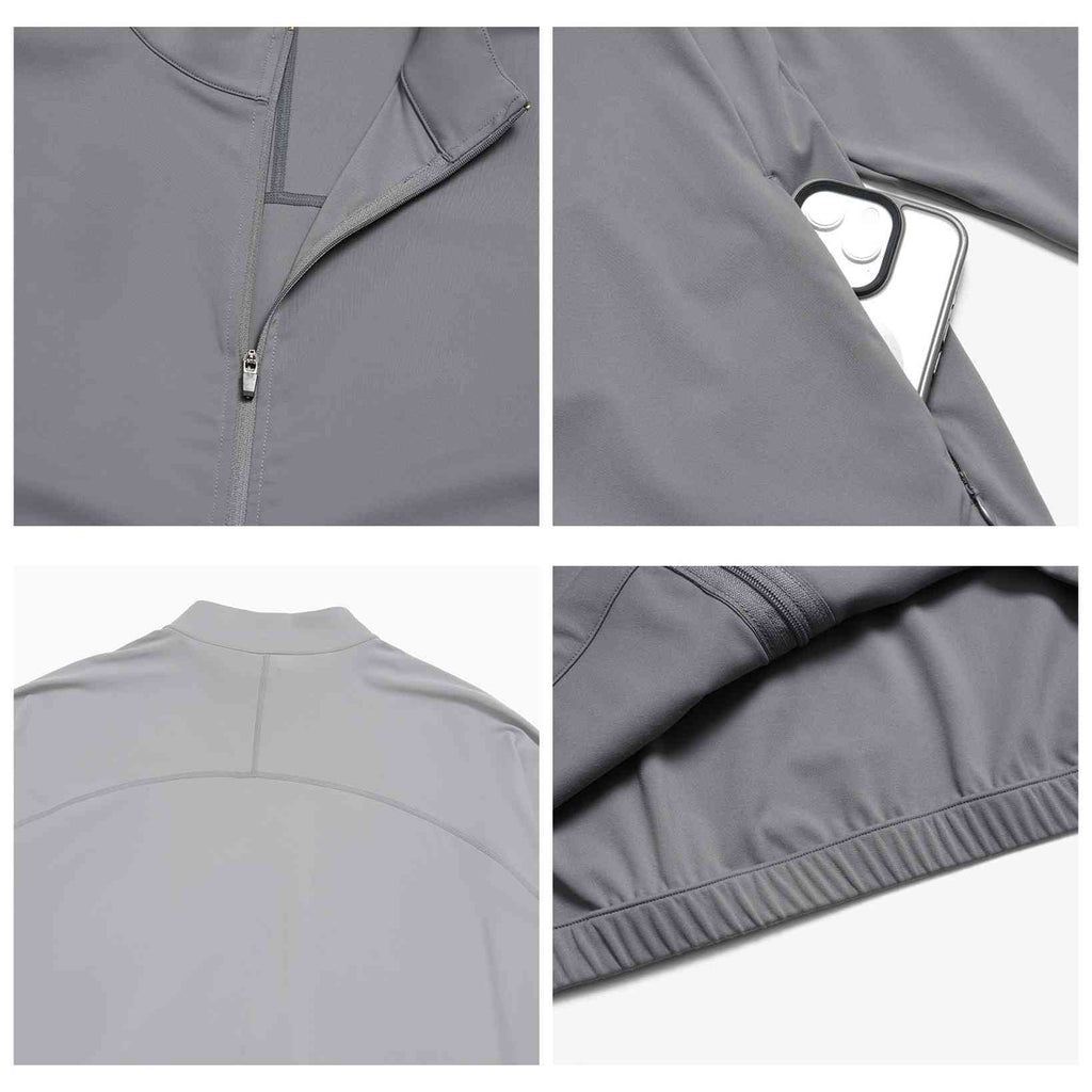 Mens Sports Activewear 78%nylon 22%spandex Jacket EWT5086 - Product View 50 | Honfit