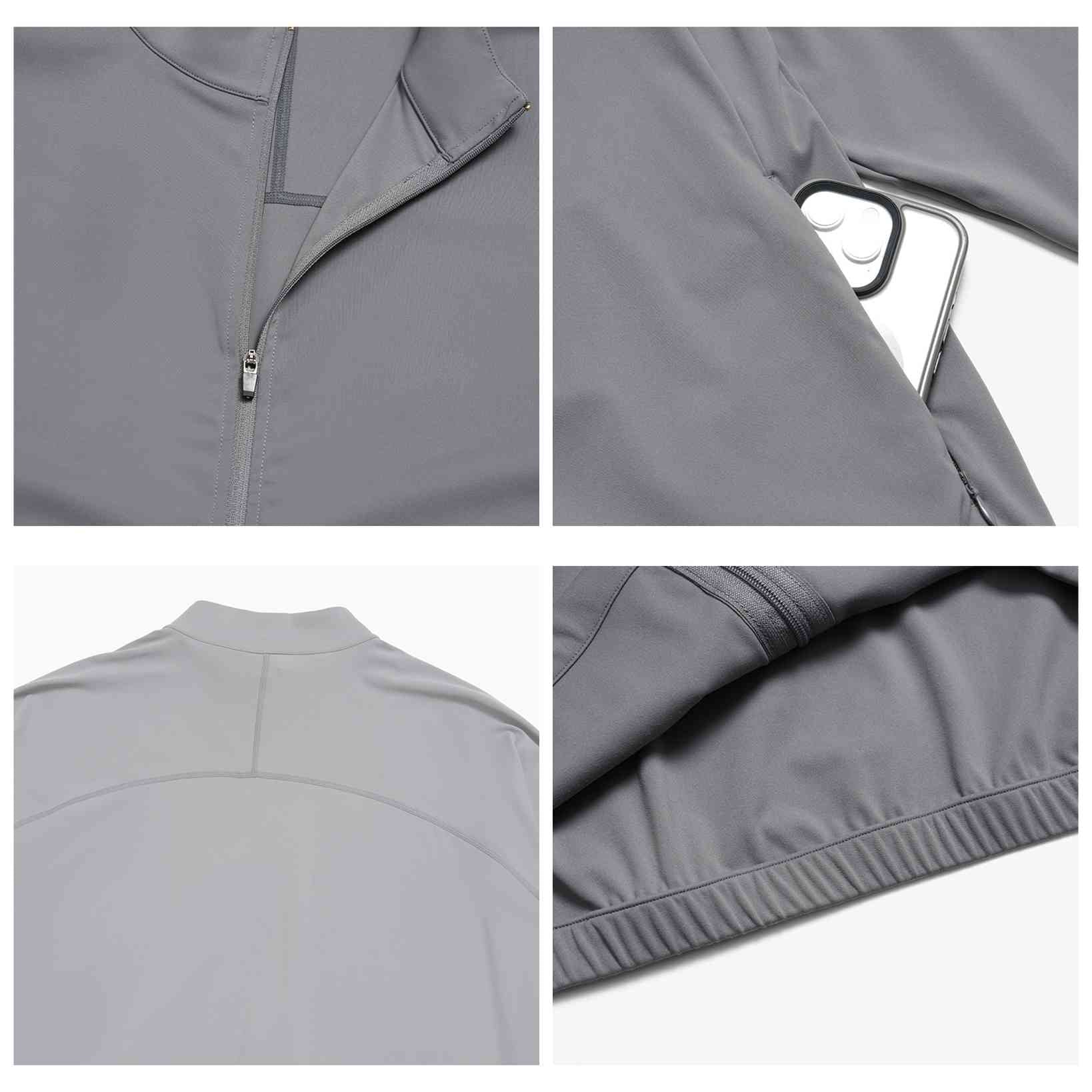 Mens Sports Activewear 78%nylon 22%spandex Jacket EWT5086 - Product View 50 | Honfit