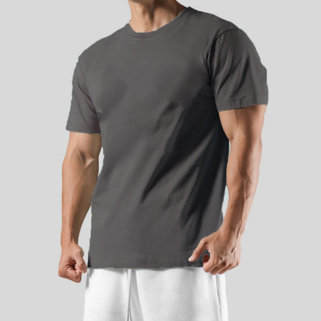 Mens Casual Sports 100% cotton Tshirt F-TX200 print logo 15