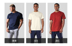 Mens Casual Sports 100% cotton Tshirt F-TX200 print logo 31