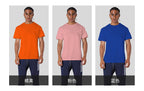 Mens Casual Sports 100% cotton Tshirt F-TX200 print logo 35