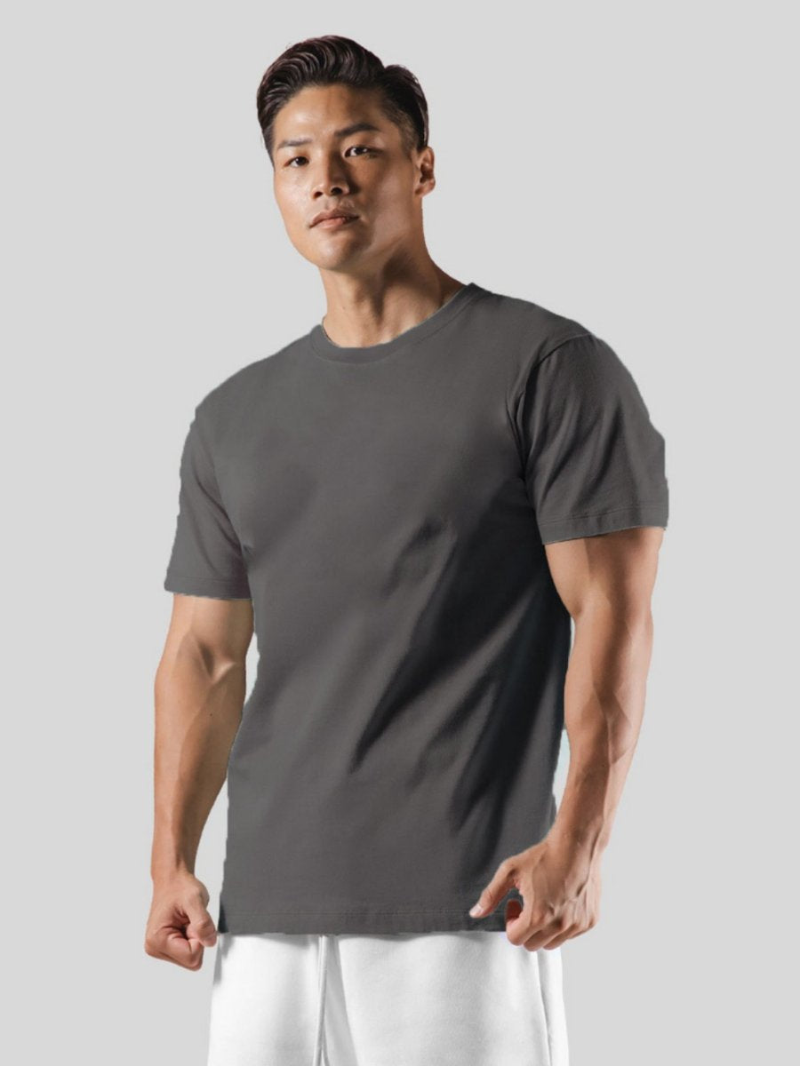 Mens Casual Sports 100% cotton Tshirt F-TX200 print logo 16
